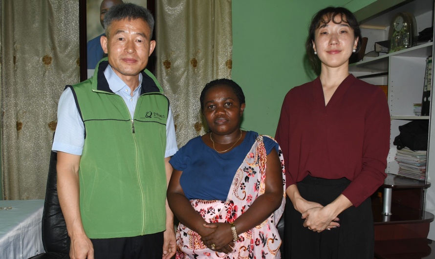 Audience de Mr NAMUN HEO par Madame la Ministre ayant la Solidarité Nationale dans ses attributions